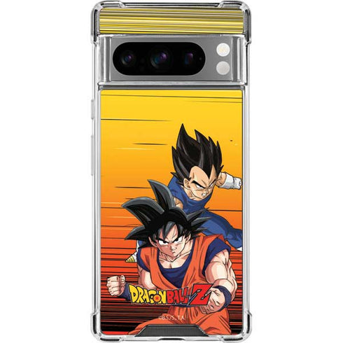 Dragon Ball Z Goku & Vegeta Google Pixel 8 Pro Clear Case